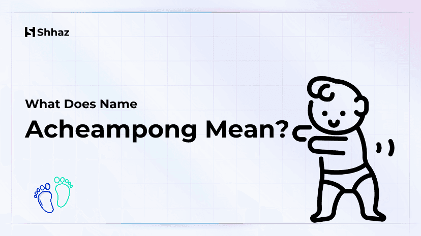 Acheampong Name Meaing
