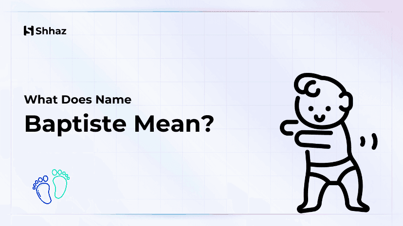 Baptiste Name Meaing