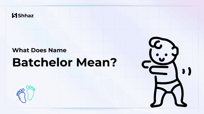 Batchelor Name Meaing