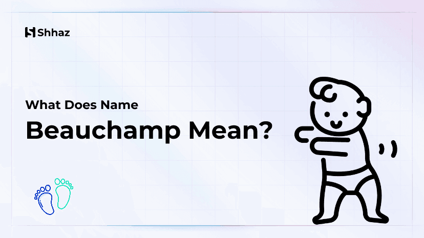 Beauchamp Name Meaing