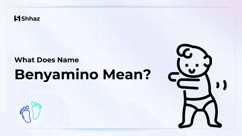 Benyamino Name Meaing