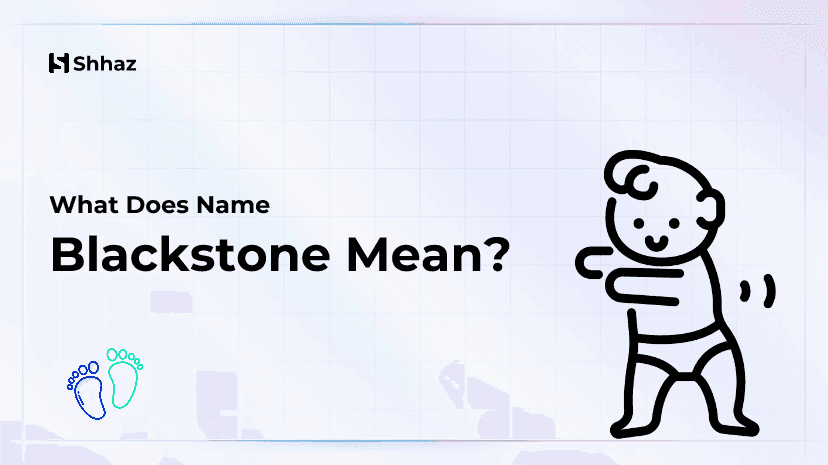 Blackstone Name Meaing