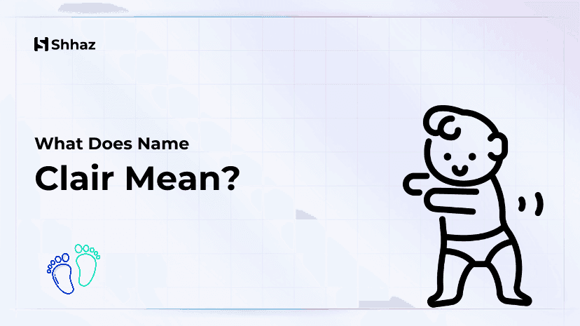 Clair Name Meaing