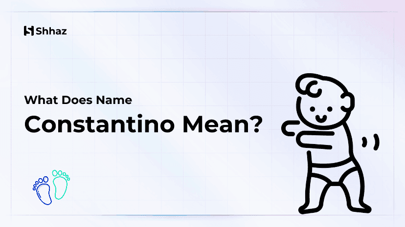 Constantino Name Meaing