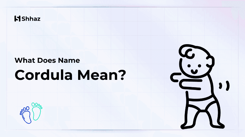 Cordula Name Meaing