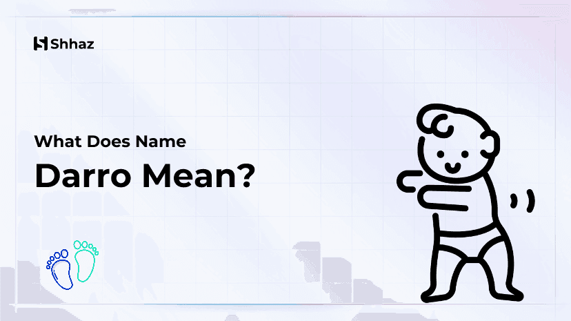 Darro Name Meaing