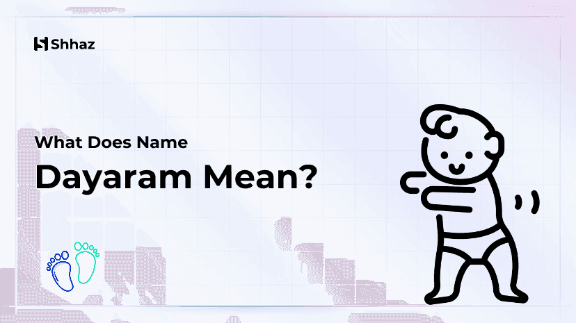 Dayaram Name Meaing