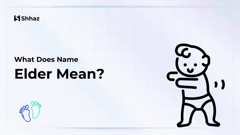 Elder Name Meaing