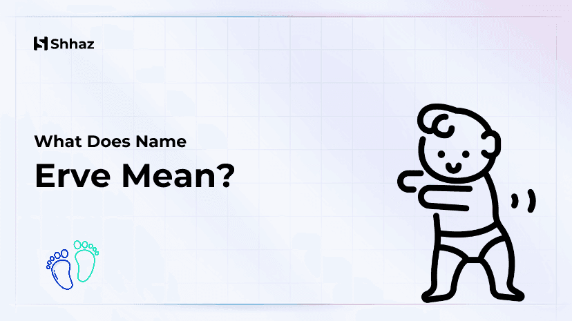 Erve Name Meaing