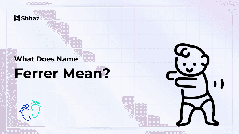 Ferrer Name Meaing