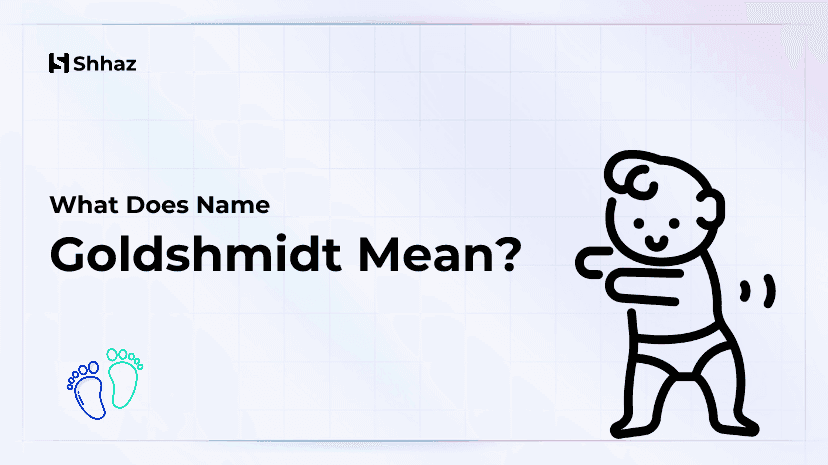Goldshmidt Name Meaing