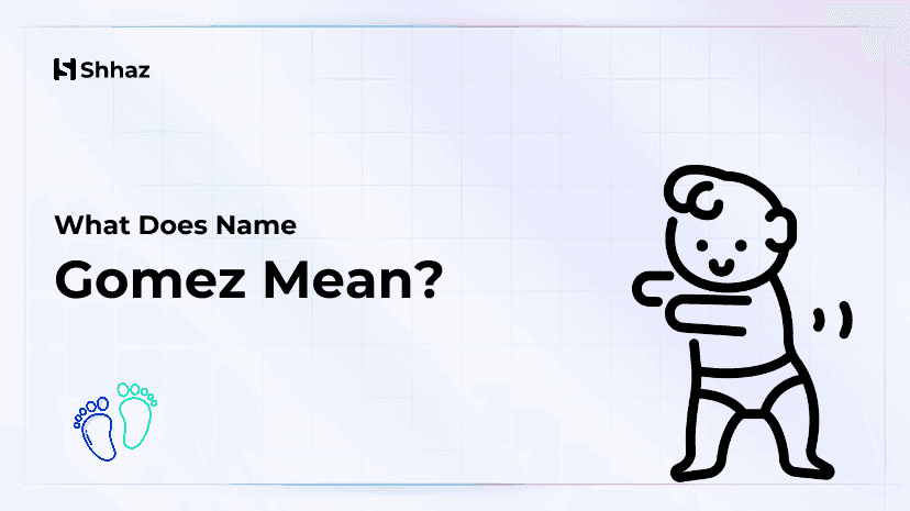 Gomez Name Meaing