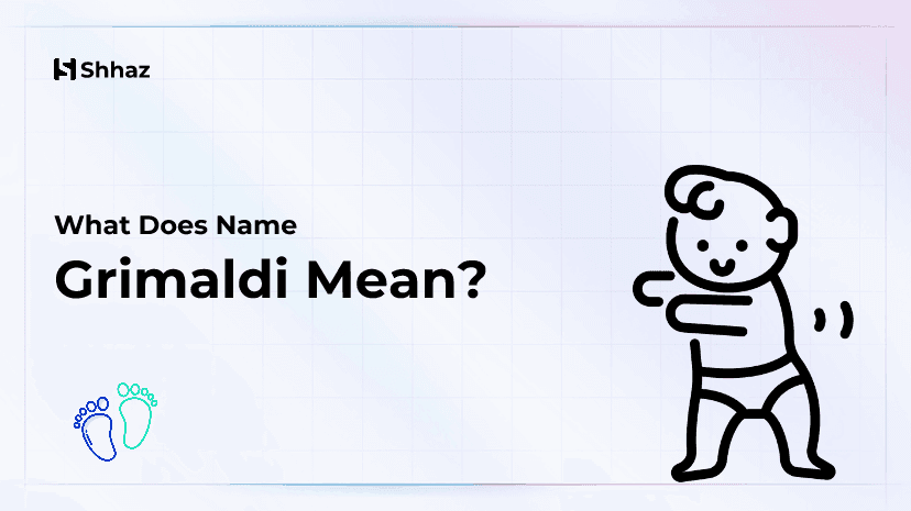 Grimaldi Name Meaing