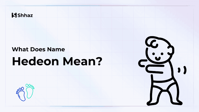Hedeon Name Meaing