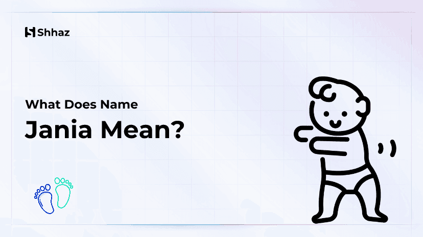 Jania Name Meaing