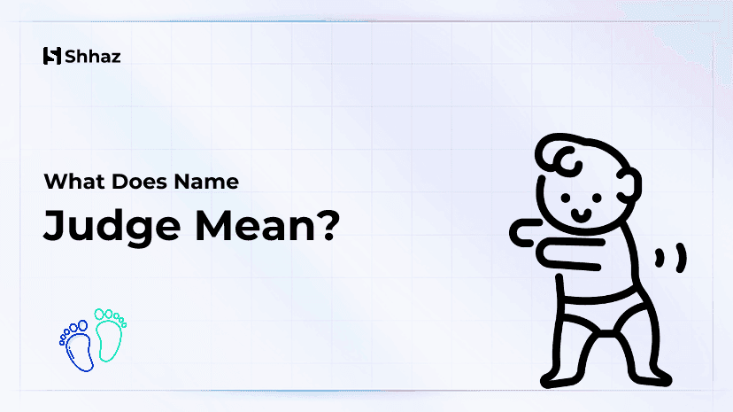 Judge Name Meaing