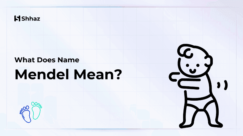 Mendel Name Meaing