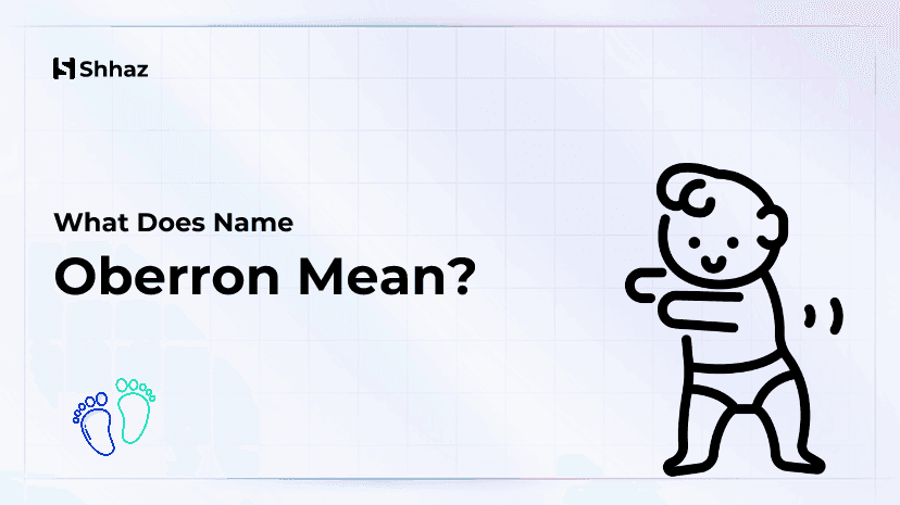 Oberron Name Meaing