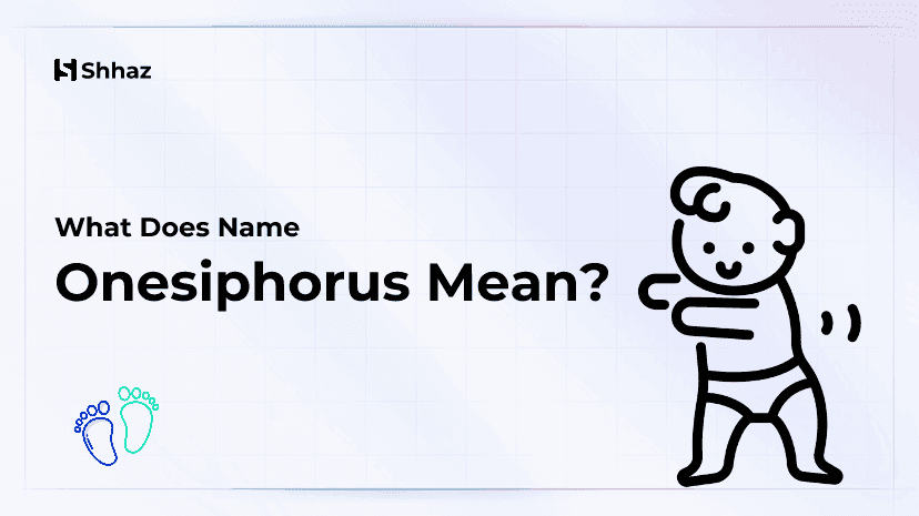 Onesiphorus Name Meaing