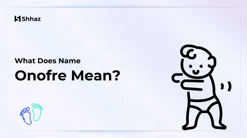 Onofre Name Meaing