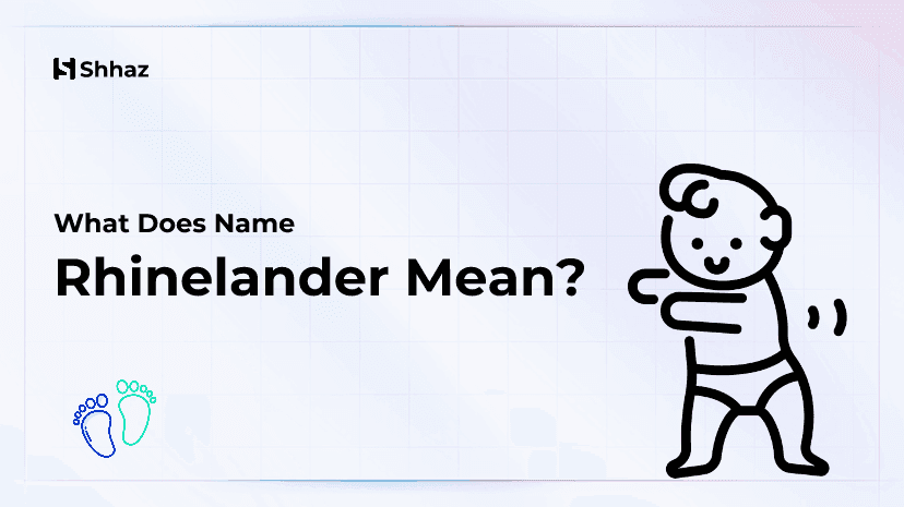 Rhinelander Name Meaing