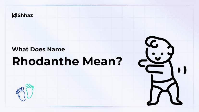 Rhodanthe Name Meaing