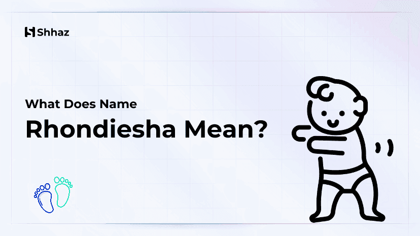 Rhondiesha Name Meaing