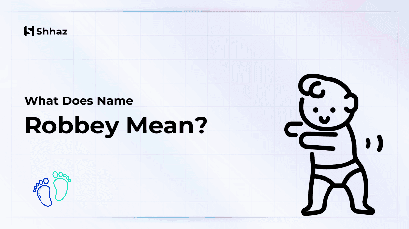 Robbey Name Meaing