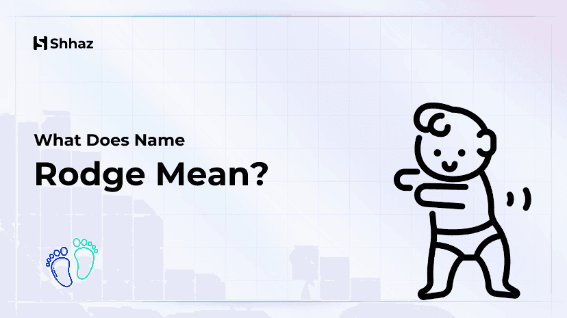 Rodge Name Meaing