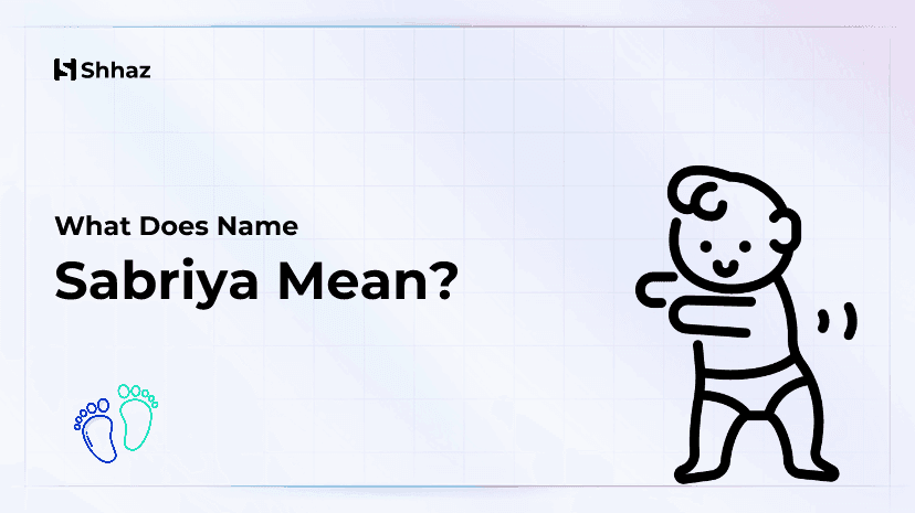 Sabriya Name Meaing