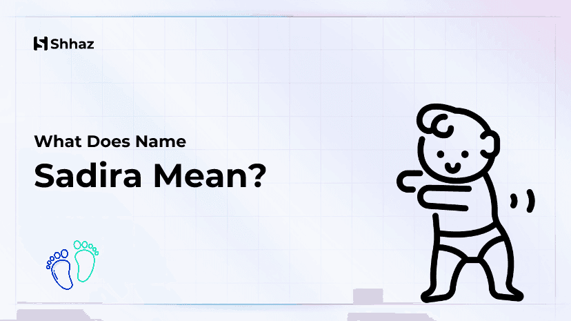 Sadira Name Meaing