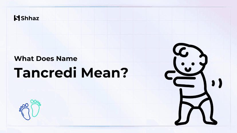 Tancredi Name Meaing