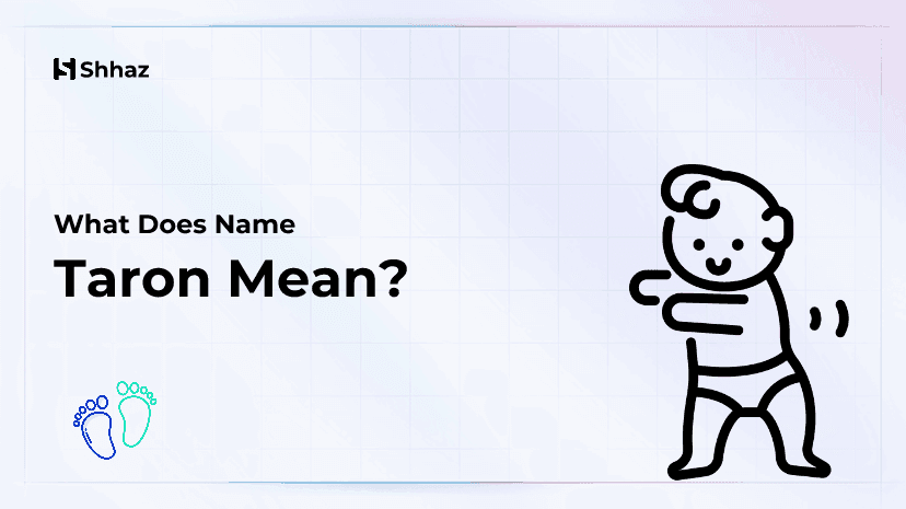 Taron Name Meaing