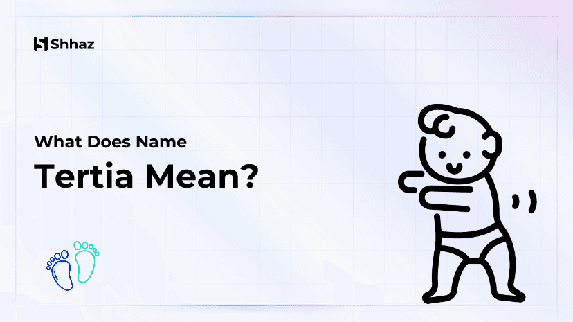 Tertia Name Meaing