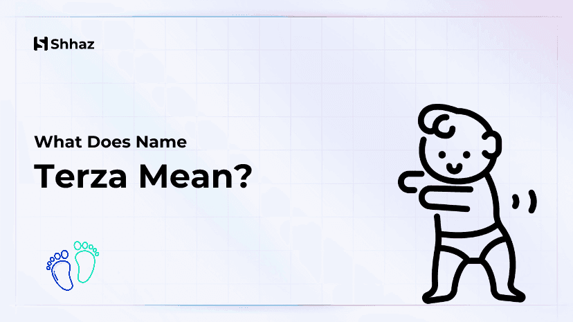 Terza Name Meaing