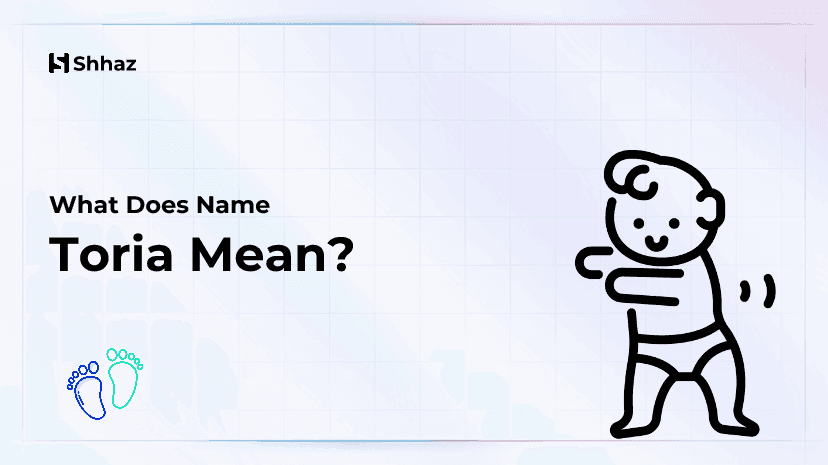 Toria Name Meaing