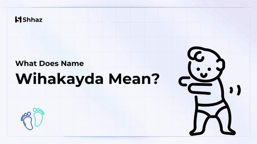 Wihakayda Name Meaing