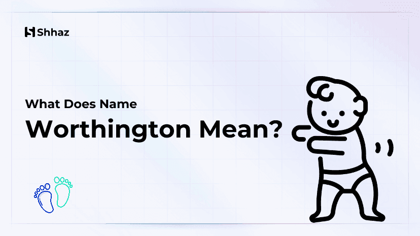 Worthington Name Meaing